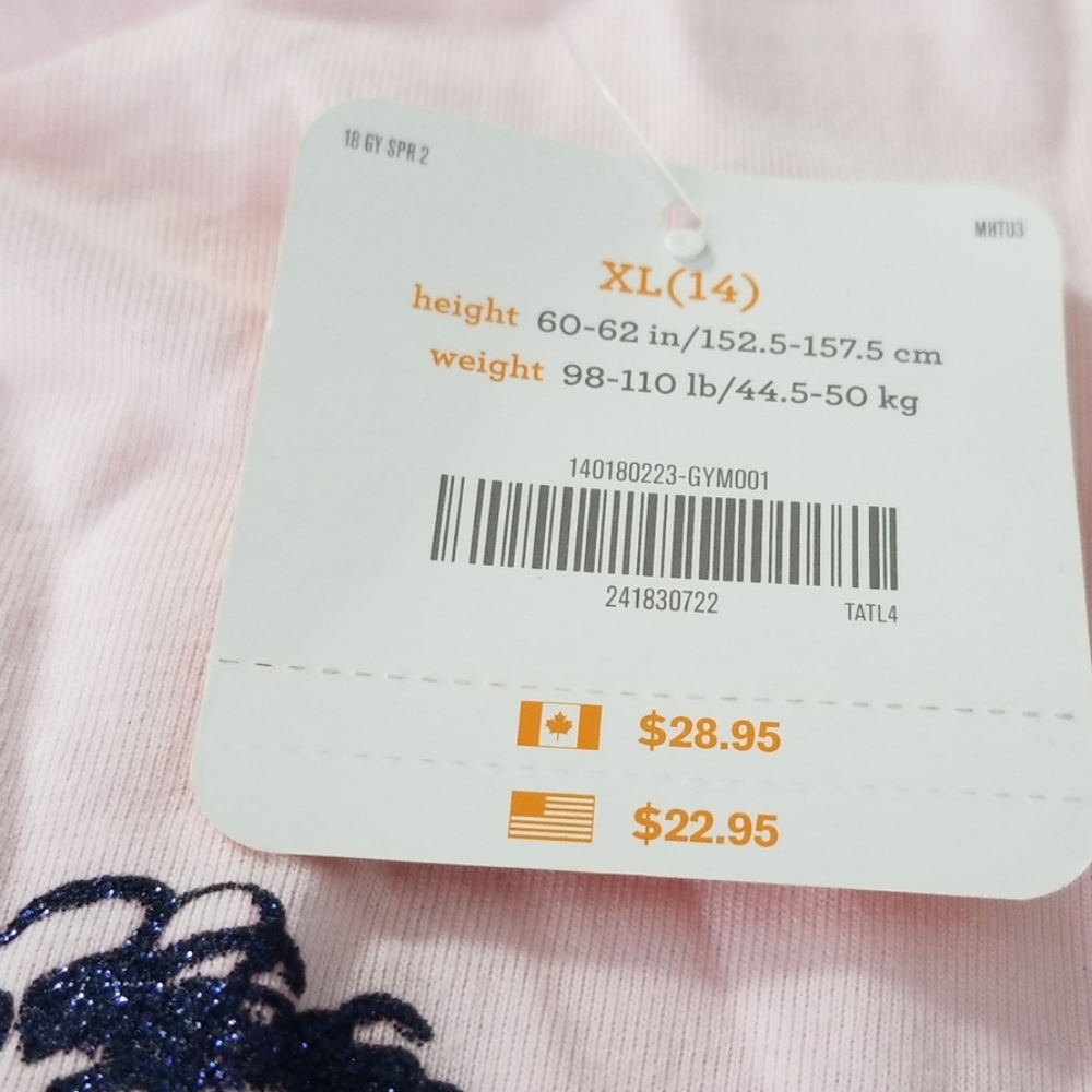 Girls gymboree tee. Sz 14 - Picture 4 of 4